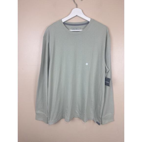Eddie Bauer Other - Eddie Bauer Men’s Long Sleeve T-Shirt Green Active Wear Crew Neck Size L NWT